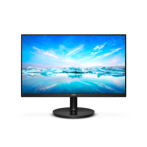 PHILIPS VA monitor 21.5" 221V8A, 1920x1080, 16:9, 250cd/m2, 4ms, VGA/HDMI, hangszóró - Image 10