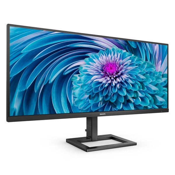 PHILIPS monitor 34" 346E2LAE 3440x1440, 21:9, 300cd/m2, 4ms, HDMI/4xUSB/USB-C, hangszóró, áll. magasság - Image 2