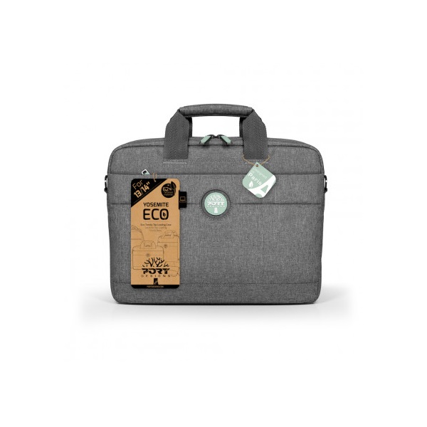 PORT_DESIGNS_Notebook_taska_400701_-_YOSEMITE_Eco_laptop_case_156_Grey-i682737.jpg PORT DESIGNS Notebook táska 400701, YOSEMITE ECO TL 15.6" GREY/Szürke - Image 1