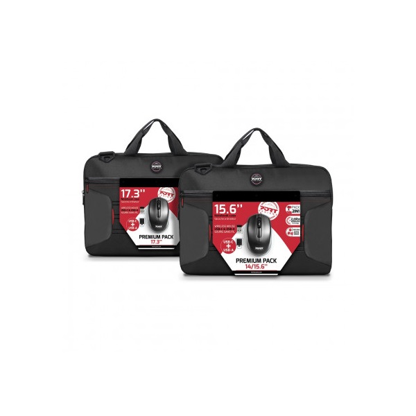 PORT DESIGNS Notebook táska vezeték nélküli egérrel 501873, PREMIUM PACK : Laptop case & wireless mouse 14/15.6" - Image 8