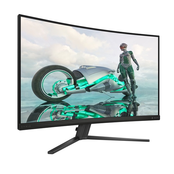 Philips EVNIA 180 Hz ívelt monitor 31,5", 32M2C3500L/00  2560x1440, 16:9, 1ms, 300 cd/m2, HDMIx2/DisplayPort - Image 2