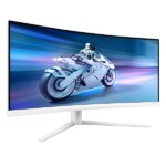 Philips EVNIA 180 Hz ívelt monitor 34", 34M2C5501A/00, 3440x1440, 21:9, 1ms, 300 cd/m2, HDMIx2/DisplayPort/USBx4 - Image 3