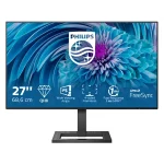 PHILIPS IPS monitor 27" 275E2FAE, 2560x1440, 16:9, 350cd/m2, 1ms, DisplayPort/2xHDMI, hangszóró