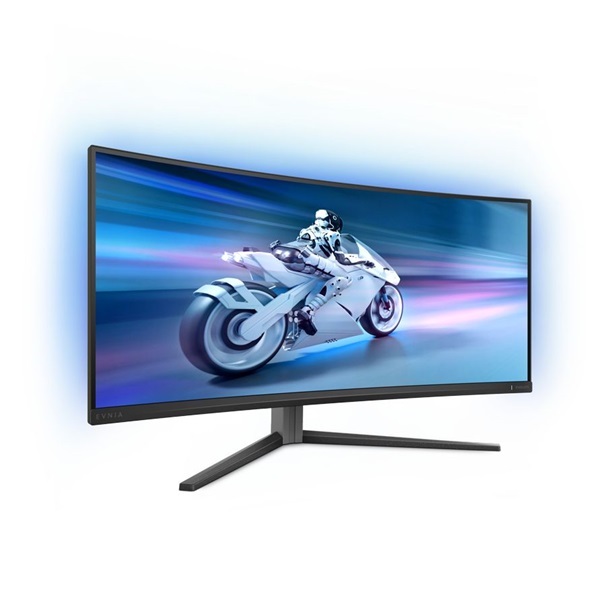 Philips_Ivelt_Gaming_OLED_monitor_34_34M2C650000_3440x1440_219_003ms_2xHDMIDP4xUSB_all_mag_Ambiglow-i1517732.jpg Philips EVNIA Ívelt Gaming OLED monitor 34", 34M2C6500/00 3440x1440, 21:9, 0,03ms, 2xHDMI/DP/4xUSB, áll. mag., Ambiglow - Image 2