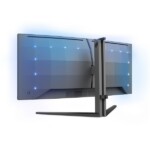 Philips EVNIA Ívelt Gaming OLED monitor 34", 34M2C6500/00 3440x1440, 21:9, 0,03ms, 2xHDMI/DP/4xUSB, áll. mag., Ambiglow - Image 7