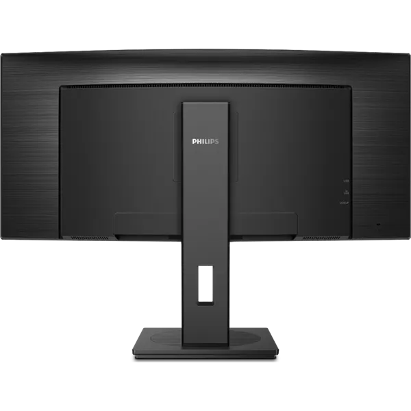 PHILIPS Ívelt VA monitor 34" 346B1C, 3440x1440, 21:9, 300cd/m2, 4ms, USB-C/USB-B/4xUSB/HDCP/LAN/DP/HDMI, hangsz. - Image 4