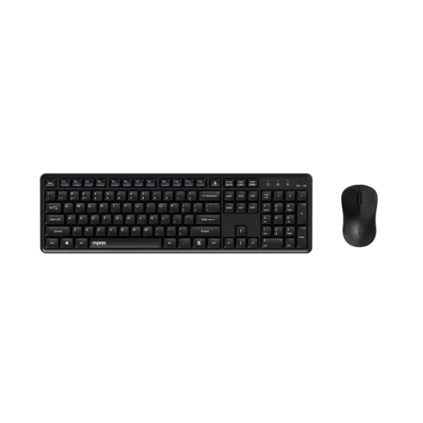 RAPOO 00229634, 8150M VEZETÉK NÉLKÜLI MULTI-MODE "SILENT" BILL. EGÉR SZETT FEKETE - Image 4