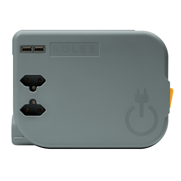 ROLEE_M_automata_hosszabbito_2db_foldeletlen_aljzat_2db_USB_aljzat_4m_Grafitszurke-i1467285.png ROLEE M automata hosszabbító, 2db földeletlen aljzat + 2db USB aljzat, 4m, Grafitszürke - Image 2