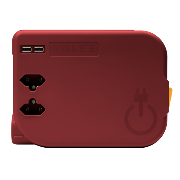 ROLEE_M_automata_hosszabbito_2db_foldeletlen_aljzat_2db_USB_aljzat_4m_Oxidvoros-i1467264.png ROLEE M automata hosszabbító, 2db földeletlen aljzat + 2db USB aljzat, 4m, Oxidvörös - Image 1