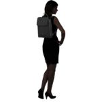 SAMSONITE NŐI Notebook Hátizsák 147735-1041, Backpack with Flap 14.1" (BLACK) -ZALIA 3.0 - Image 2
