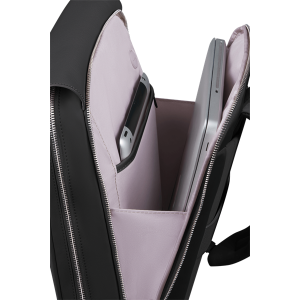 SAMSONITE NŐI Notebook Hátizsák 147735-1041, Backpack with Flap 14.1" (BLACK) -ZALIA 3.0 - Image 6