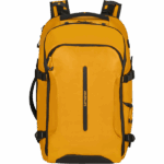 SAMSONITE Notebook hátizsák 142896-1924, TRAVEL BACKPACK S 38L 17.3" (YELLOW) -ECODIVER