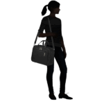 SAMSONITE Notebook táska 143334-7416, LAPTOP SHOULDER BAG (OZONE BLACK) -RESPARK - Image 5