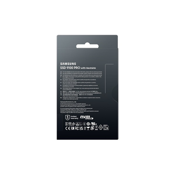 Samsung SSD 4TB - MZ-VAP4T0CW (9100 PRO, hűtőbordás, PCIe 5.0, NVMe 2.0, 4TB) - Image 13