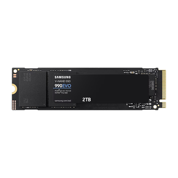 Samsung SSD 2TB - MZ-V9E2T0BW (990 EVO, PCIe 4.0, NVMe 2.0, M.2, 2TB) - Image 1