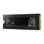 SAMSUNG SSD Belső, 4TB, 990 PRO, Heat-Sink, PCIe 4.0, 2400 TBW - Image 4