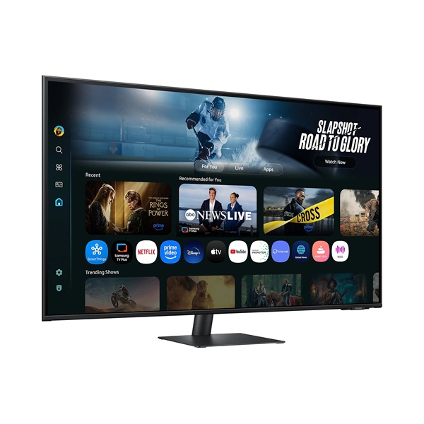 SAMSUNG AI SMART VA monitor 43" M7, 3840x2160, 16:9, 300cd/m2, 4ms, 2xHDMI/3xUSB/USB-C/WiFi/Bluetooth, hangszóró - Image 8