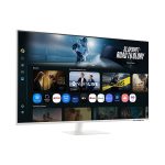 SAMSUNG AI SMART VA monitor 43" M7, 3840x2160, 16:9, 300cd/m2, 4ms, 2xHDMI/3xUSB/USB-C/WiFi/Bluetooth, hangszóró, fehér - Image 3