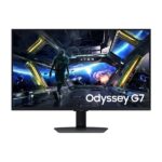 SAMSUNG Gaming 144Hz IPS monitor 32" G70D, 3840x2160, 16:9, 350cd/m2, 1ms, 2xHDMI/DisplayPort,WiFi, Bluetooth, hangszóró