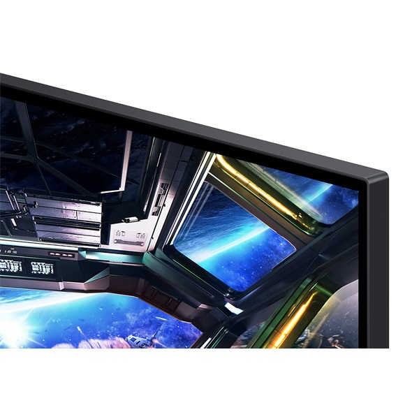 SAMSUNG Gaming 144Hz IPS monitor 32" G70D, 3840x2160, 16:9, 350cd/m2, 1ms, 2xHDMI/DisplayPort,WiFi, Bluetooth, hangszóró - Image 7