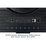 SAMSUNG Gaming 144Hz IPS monitor 32" G70D, 3840x2160, 16:9, 350cd/m2, 1ms, 2xHDMI/DisplayPort,WiFi, Bluetooth, hangszóró - Image 8