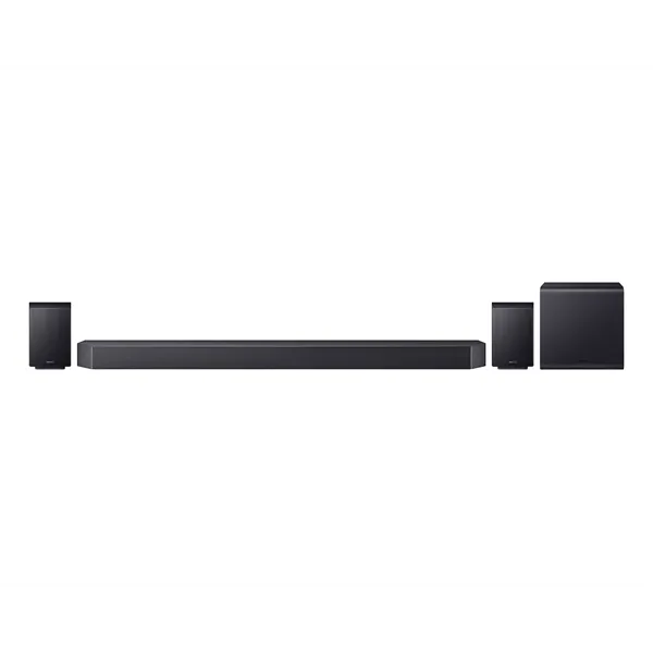 SAMSUNG HW-Q990H 11.1.4 csatornás hangprojektor mélynyomóval és hátsó hangszórókkal, Fekete - Image 1
