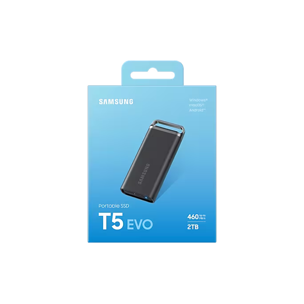 Samsung T5 EVO külső SSD fekete 2TB USB 3.2 (MU-PH2T0S/EU) - Image 10