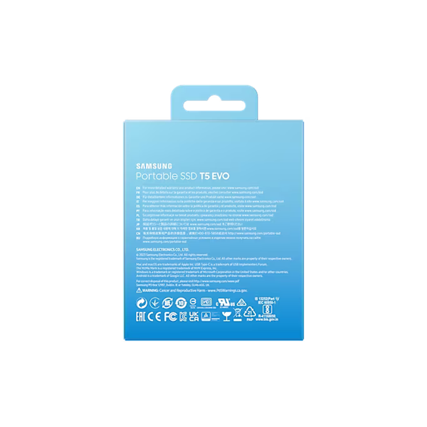 Samsung T5 EVO külső SSD fekete 2TB USB 3.2 (MU-PH2T0S/EU) - Image 11