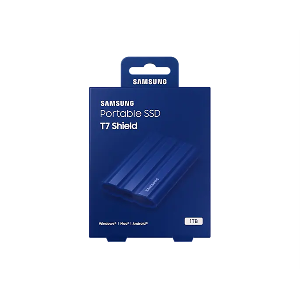 Samsung 1000GB USB 3.2 (MU-PE1T0R/EU) kék T7 Shield külső SSD - Image 8