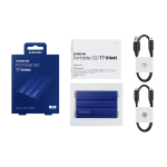 Samsung 1000GB USB 3.2 (MU-PE1T0R/EU) kék T7 Shield külső SSD - Image 12