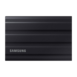SAMSUNG Hordozható SSD T7 Shield, USB 3.2 Gen.2 (10Gbps), 4TB, Fekete