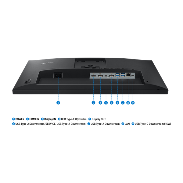 SAMSUNG_IPS_100Hz_monitor_24_S40UD_1920x1080_169_350cdm2_5ms_DisplayPortHDMI3xUSBUSB-CLAN_Pivot-i1667425.png SAMSUNG IPS 100Hz monitor 24" S43UF, 1920x1080, 16:9, 300cd/m2, 5ms, DisplayPort/HDMI/USB-C/LAN, Pivot - Image 8