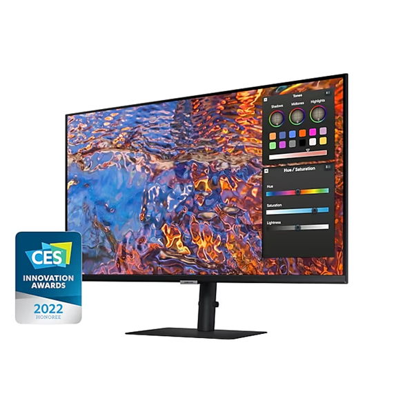 SAMSUNG IPS monitor 32" S80PB, 3840x2160, 16:9, 350cd/m2, 5ms, DisplayPort/HDMI/3xUSB/USB-C/LAN, Pivot - Image 1