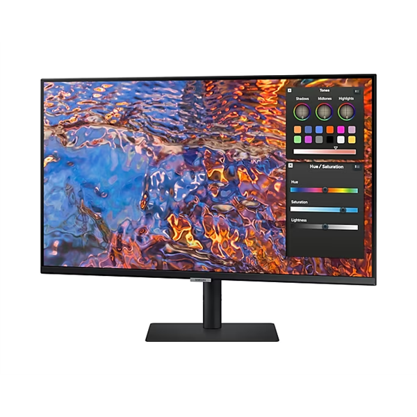 SAMSUNG IPS monitor 32" S80PB, 3840x2160, 16:9, 350cd/m2, 5ms, DisplayPort/HDMI/3xUSB/USB-C/LAN, Pivot - Image 16