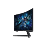 SAMSUNG Ívelt Gaming 165Hz VA monitor 32" G55C, 2560x1400, 16:9, 300cd/m2, 1ms, HDMI/DisplayPort - Image 24