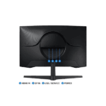 SAMSUNG Ívelt Gaming 165Hz VA monitor 32" G55C, 2560x1400, 16:9, 300cd/m2, 1ms, HDMI/DisplayPort - Image 34