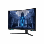 SAMSUNG Ívelt Gaming 165Hz VA monitor 32" G75NB, 3840x2160, 16:9, 350cd/m2, 1ms, 2xHDMI/DisplayPort/2xUSB, Pivot - Image 4