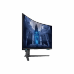 SAMSUNG Ívelt Gaming 165Hz VA monitor 32" G75NB, 3840x2160, 16:9, 350cd/m2, 1ms, 2xHDMI/DisplayPort/2xUSB, Pivot - Image 7