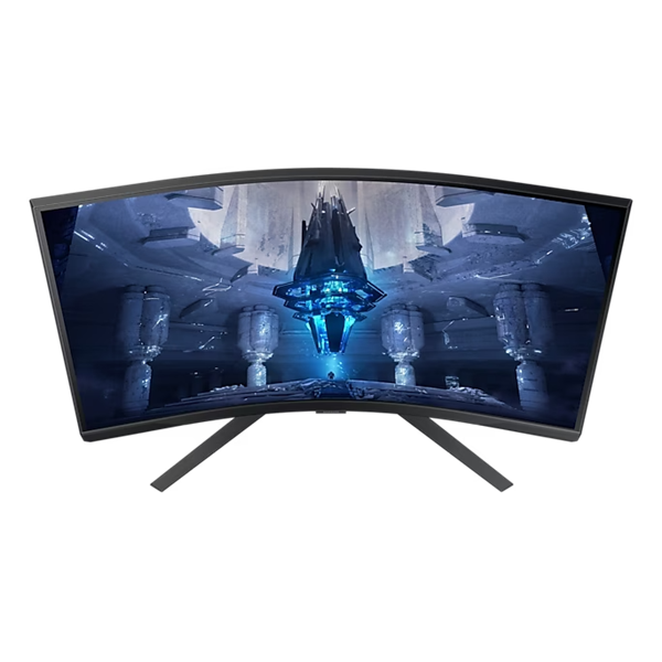 SAMSUNG Ívelt Gaming 165Hz VA monitor 32" G75NB, 3840x2160, 16:9, 350cd/m2, 1ms, 2xHDMI/DisplayPort/2xUSB, Pivot - Image 11