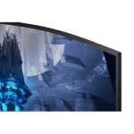 SAMSUNG Ívelt Gaming 165Hz VA monitor 32" G75NB, 3840x2160, 16:9, 350cd/m2, 1ms, 2xHDMI/DisplayPort/2xUSB, Pivot - Image 17