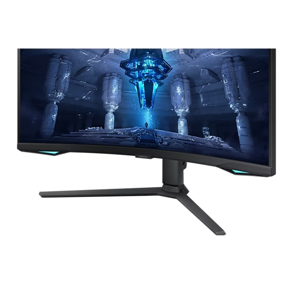 SAMSUNG Ívelt Gaming 165Hz VA monitor 32" G75NB, 3840x2160, 16:9, 350cd/m2, 1ms, 2xHDMI/DisplayPort/2xUSB, Pivot - Image 18