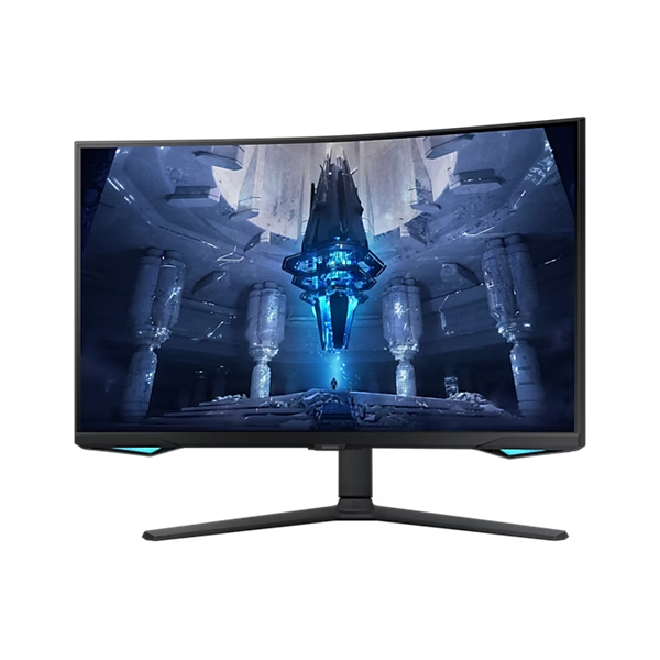 SAMSUNG Ívelt Gaming 165Hz VA monitor 32" G75NB, 3840x2160, 16:9, 350cd/m2, 1ms, 2xHDMI/DisplayPort/2xUSB, Pivot - Image 19