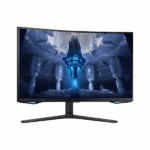 SAMSUNG Ívelt Gaming 165Hz VA monitor 32" G75NB, 3840x2160, 16:9, 350cd/m2, 1ms, 2xHDMI/DisplayPort/2xUSB, Pivot - Image 20
