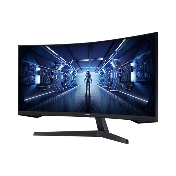 SAMSUNG Ívelt Gaming 165Hz VA monitor 34" G5, 3440x1440, 21:9, 250cd/m2, 1ms, HDMI/DisplayPort - Image 7