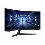 SAMSUNG Ívelt Gaming 165Hz VA monitor 34" G5, 3440x1440, 21:9, 250cd/m2, 1ms, HDMI/DisplayPort - Image 8