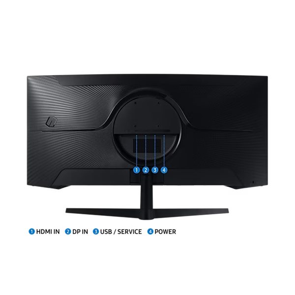SAMSUNG Ívelt Gaming 165Hz VA monitor 34" G5, 3440x1440, 21:9, 250cd/m2, 1ms, HDMI/DisplayPort - Image 23