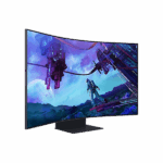 SAMSUNG Ívelt Gaming 165Hz VA monitor 55" G97NC, 3840x2160, 16:9, 600cd/m2, 1ms, 3xHDMI/DP/2xUSB/LAN/WiFi/BT, hangszóró - Image 12