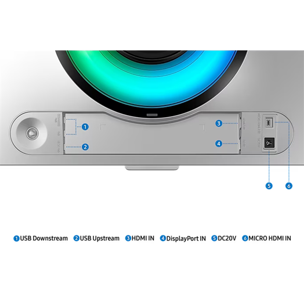 SAMSUNG Ívelt Gaming 240Hz OLED monitor 49" G93SD, 5120x1440, 32:9, 250cd/m2, 0.03ms, HDMI/MicroHDMI/DP - Image 20