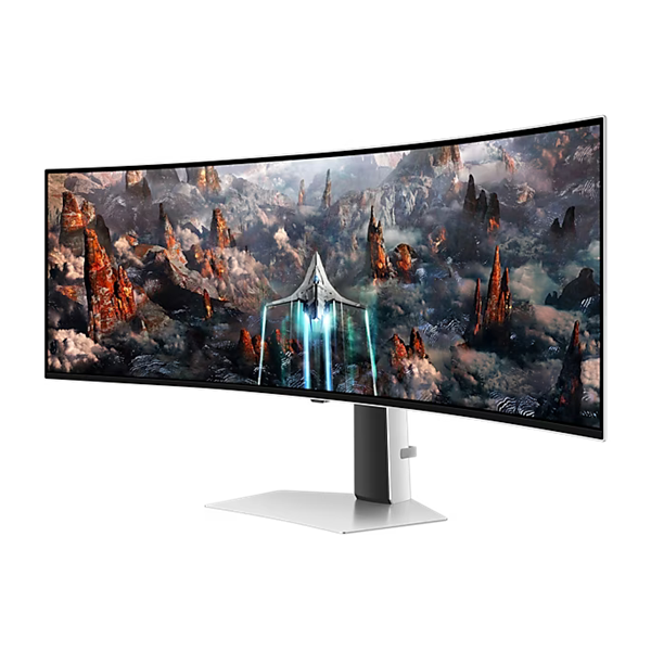SAMSUNG Ívelt Gaming 240Hz OLED monitor 49" G93SD, 5120x1440, 32:9, 250cd/m2, 0.03ms, HDMI/MicroHDMI/DP - Image 4