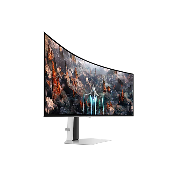 SAMSUNG Ívelt Gaming 240Hz OLED monitor 49" G93SD, 5120x1440, 32:9, 250cd/m2, 0.03ms, HDMI/MicroHDMI/DP - Image 7